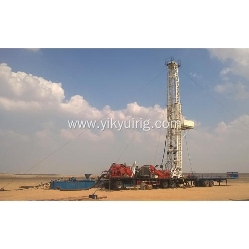 YKT1500m Hydraulic Water Well Drilling Rig Truck Mounted